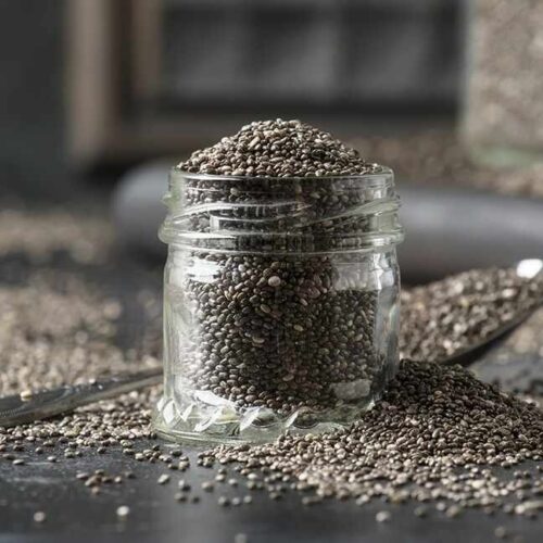 Black Organic Chia Seeds